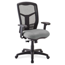 OfficeSource | CoolMesh | Swivel Tilt, High Back Chair with Black Frame