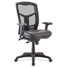 OfficeSource CoolMesh Synchro, High Back Mesh Chair with Seat Slider and Black Frame