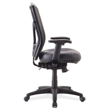 OfficeSource CoolMesh Synchro, High Back Mesh Chair with Seat Slider and Black Frame