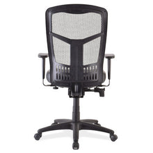 OfficeSource CoolMesh Synchro, High Back Mesh Chair with Seat Slider and Black Frame