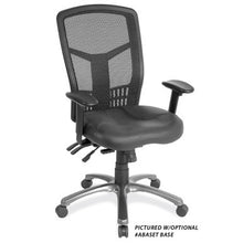 OfficeSource | CoolMesh Collection | Multi-Function High Back with Seat Slider and Black Frame