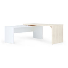OfficeSource | Lucca | L Shape Desk with Reversible Return