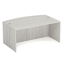 OfficeSource | OS Laminate | 66''W Bow Front Desk Shell