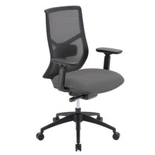 OfficeSource Starlight High Back Max Task Chair with Black Frame and Seat Slider