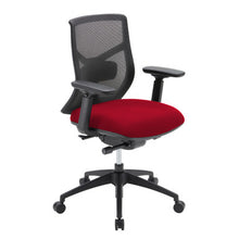 OfficeSource Starlight Mid Back Luxe Task Chair with Black Frame and Seat Slider