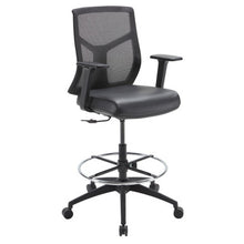 OfficeSource Starlight Mid Back Stool with Black Frame