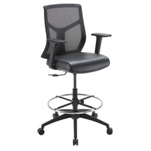 OfficeSource Starlight Mid Back Stool with Black Frame