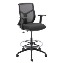 OfficeSource Starlight Mid Back Stool with Black Frame