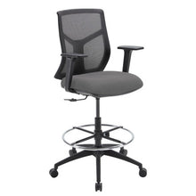 OfficeSource Starlight Mid Back Stool with Black Frame