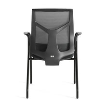 OfficeSource Starlight Executive Guest Chair with Black Frame