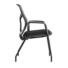 OfficeSource Starlight Executive Guest Chair with Black Frame