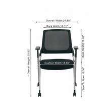 Vista Flex-Back Nesting Chair - Set of 2