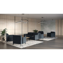 OfficeSource | Saxon | Modular Reception Seating Tall Arms - Set of 2