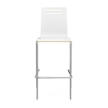 OfficeSource | Rowan | Square Bentwood Bar Height Café Stool - Set of 2