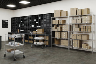 OfficeSource 5-Shelf 36''Wx18''Dx72''H Wire Rack