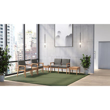 OfficeSource Aiden Reception Seating Half Arm