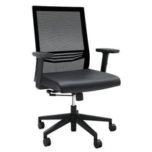 OfficeSource | Oslo | Mid Back Mesh Task Chair with Adjustable Arms