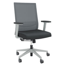 OfficeSource | Oslo | Mid Back Mesh Task Chair with Adjustable Arms