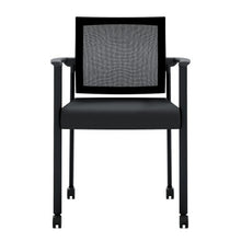 OfficeSource | Oslo | Mesh Back Stacking Guest Chair