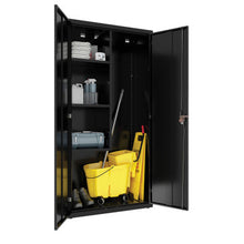 OfficeSource Steel Storage Cabinet Collection Janitor Closet