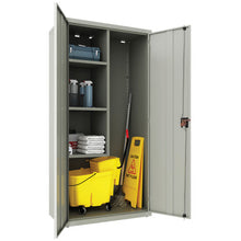 OfficeSource Steel Storage Cabinet Collection Janitor Closet