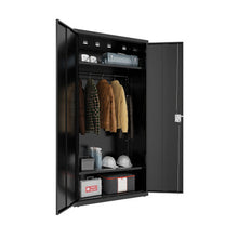 OfficeSource Steel Storage Cabinet Collection Full Wardrobe