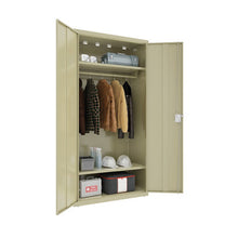 OfficeSource Steel Storage Cabinet Collection Full Wardrobe