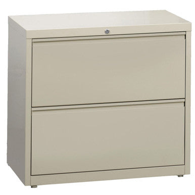 OfficeSource Steel Lateral File Collection 2 Drawer Lateral File Cabinet, 30'' Wide
