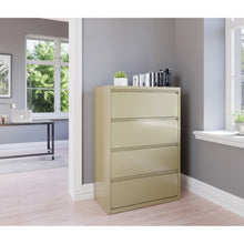 OfficeSource Steel Lateral File Collection 4 Drawer Lateral File Cabinet, 30'' Wide