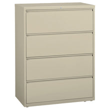 OfficeSource Steel Lateral File Collection 4 Drawer Lateral File Cabinet, 36'' Wide
