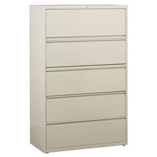 OfficeSource Steel Lateral File Collection 5 Drawer Lateral File Cabinet, 30'' Wide