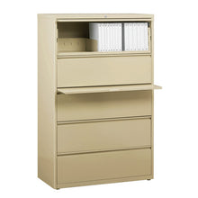 OfficeSource Steel Lateral File Collection 5 Drawer Lateral File Cabinet, 30'' Wide