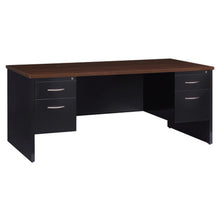 OfficeSource | Bedford | 72''W Double Pedestal Credenza