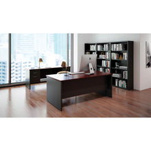 OfficeSource | Bedford | 72''W Double Pedestal Desk