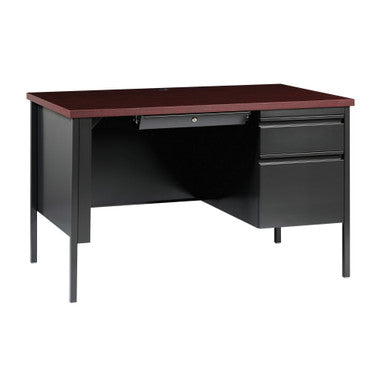 OfficeSource | Raleigh | 48''W Single Right Pedestal Desk