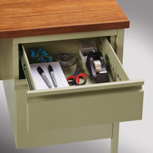 OfficeSource | Raleigh | 48''W Single Right Pedestal Desk
