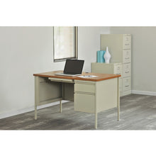 OfficeSource | Raleigh | 48''W Single Right Pedestal Desk