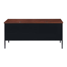 OfficeSource | Raleigh | 66''W Single Right Pedestal Desk