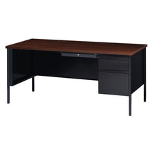 OfficeSource | Raleigh | 66''W Single Right Pedestal Desk