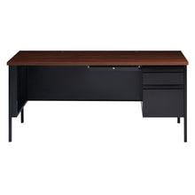 OfficeSource | Raleigh | 66''W Single Right Pedestal Desk