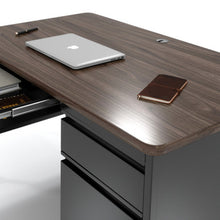 OfficeSource | Whitley | 48''W Mobile Double Pedestal Teacher's Desk