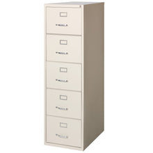 OfficeSource Steel Vertical File Collection 5 Drawer Vertical File Cabinet, 26.5'' Deep, Letter
