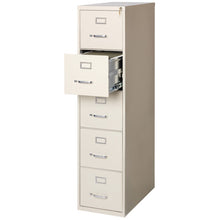 OfficeSource Steel Vertical File Collection 5 Drawer Vertical File Cabinet, 26.5'' Deep, Letter