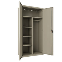 OfficeSource Steel Storage Cabinet Collection Combo Wardrobe