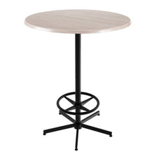 OfficeSource | Robust Collection | Outdoor Cafe Height X Table Base with Footring