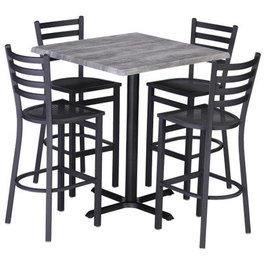 OfficeSource | Robust Collection | 30'' Outdoor Bar Stool
