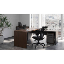 OfficeSource | Lucca | L Shape Desk with Reversible Return