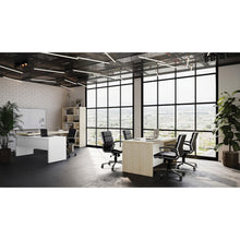 OfficeSource | Lucca | 5 Shelf Bookcase