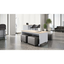 OfficeSource Sofia Low Mobile Collaboration Table - 60''W