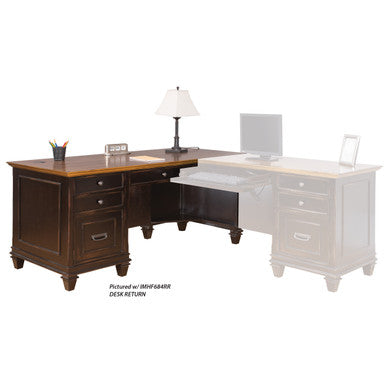 OfficeSource | Refined | Right Return Desk